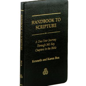 Handbook to Scripture: 365 Key Chapters in the Bible - Bonded Leather